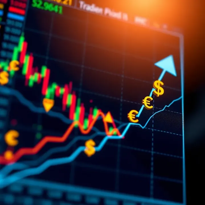 Graph showing upward trends and currency symbols indicating successful Forex trading strategies in Brazil