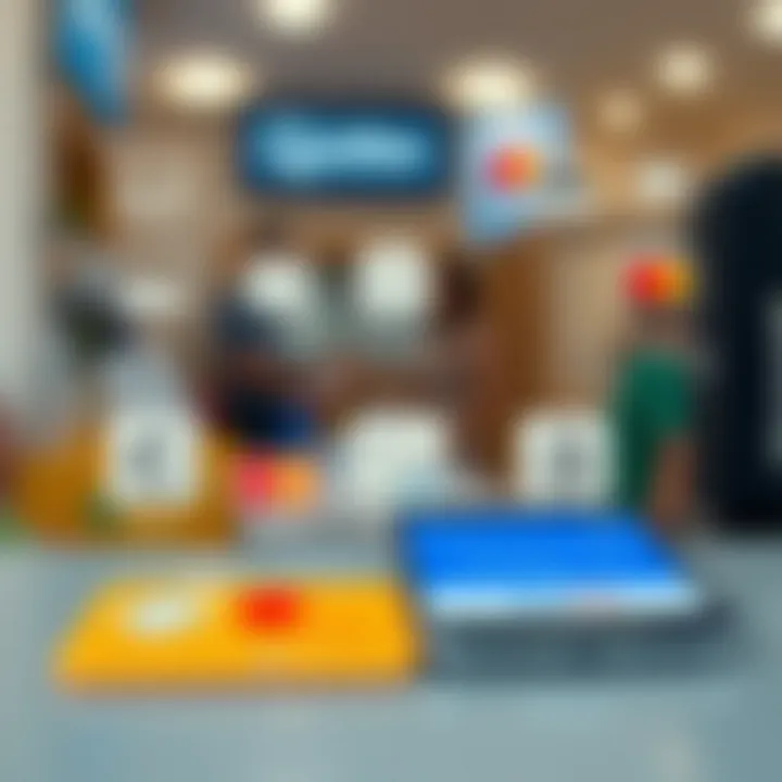 Various electronic payment methods icons accepted for deposits on Quotex