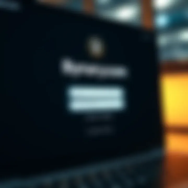 Login page interface of Binary.com showing email input field and secure password entry