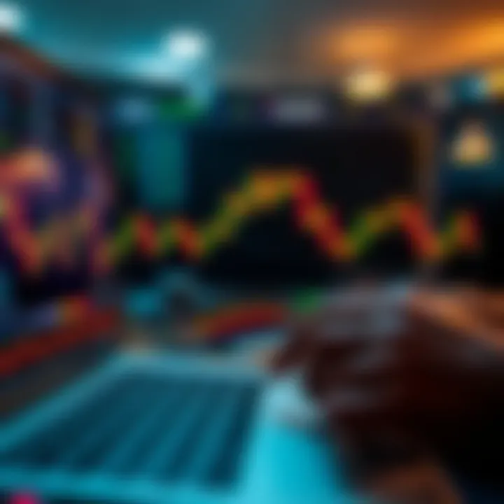 Risk Management and Regulatory Compliance in Binary Options Trading Conceptual illustration of risk management strategies and regulatory compliance in binary options trading