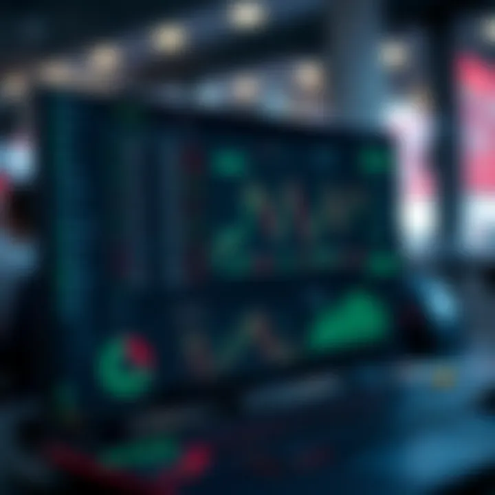 User interface of Quotex platform displaying trading options and market charts