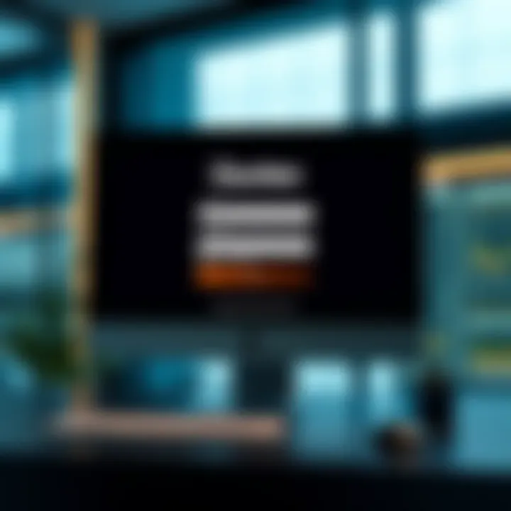 User interface of the Quotex platform login screen with highlighted input fields