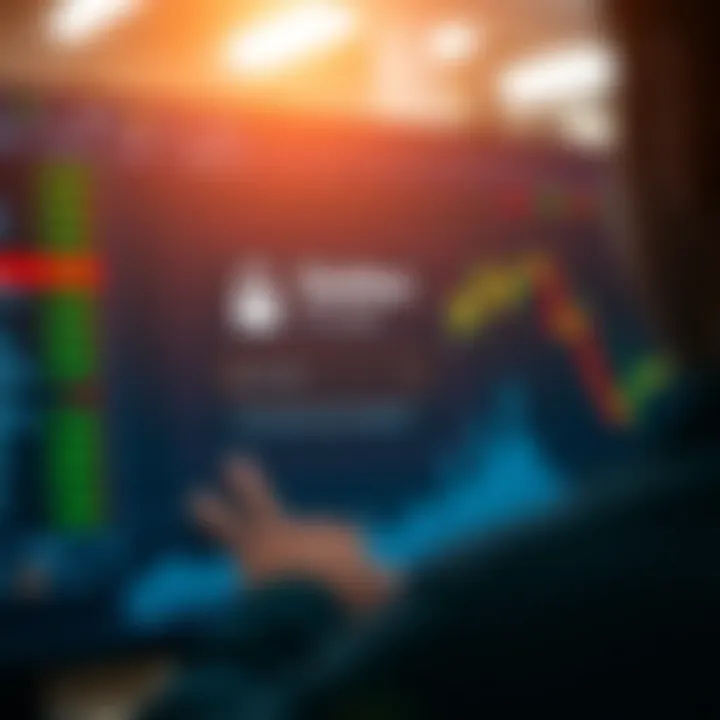 User entering login credentials on Quotex trading platform