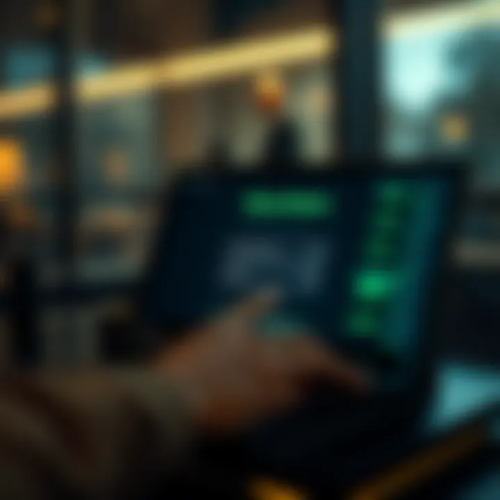 User entering login credentials on Quotex platform