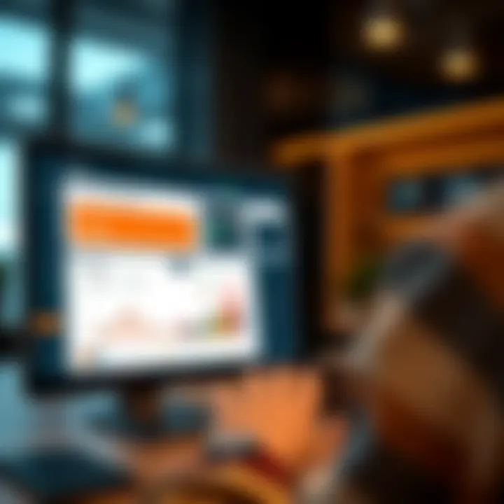 Dashboard of Quotex platform showing essential features and navigation options