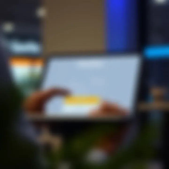 User registering on the Quotex investment platform through a digital device