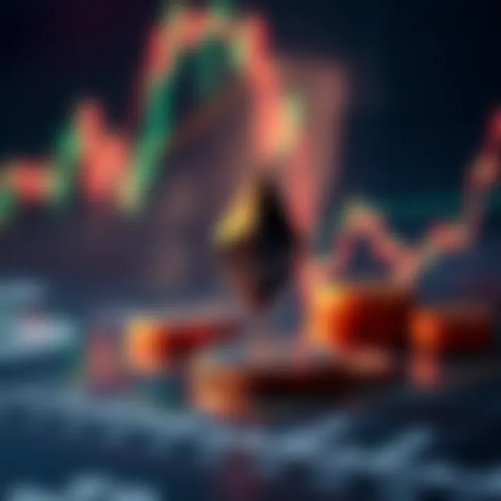 Graph showing Ethereum price trends influenced by market factors
