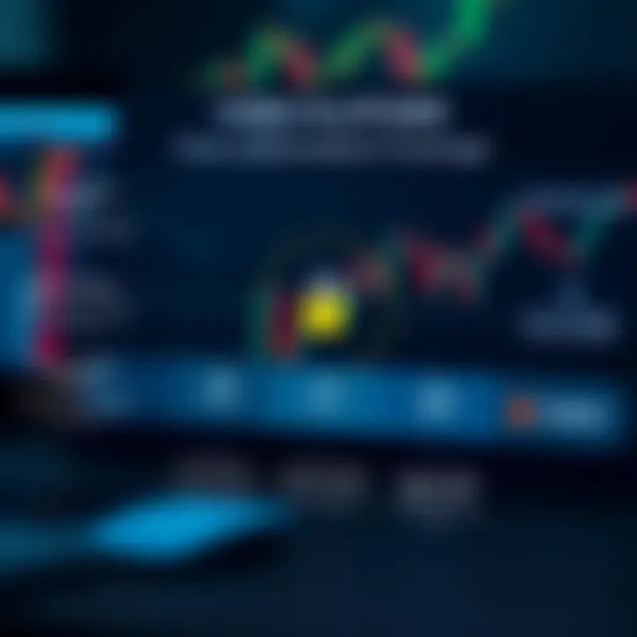 Diagram illustrating different types of Forex platforms with key features and security icons