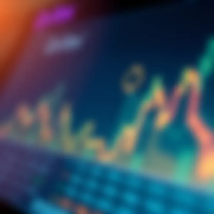 Graph depicting strategies and tips for secure investing on Quotex