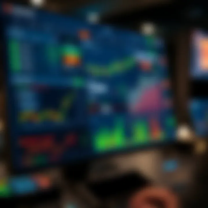 User interface displaying various trading options and analytics on Quotex platform