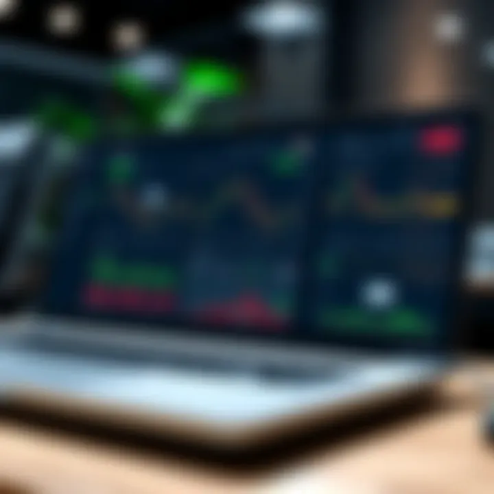 Overview of the Quotex official trading platform interface showing key features and navigation