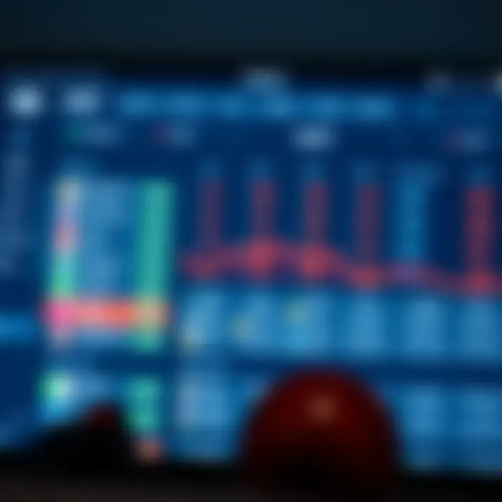 Online betting platform dashboard showing various betting options and odds