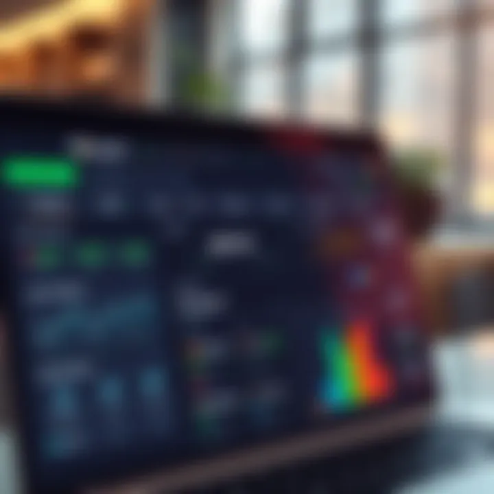 Overview of IQ Invest Investment Platform Interface User interface of IQ Invest platform showing diverse investment options and portfolio overview