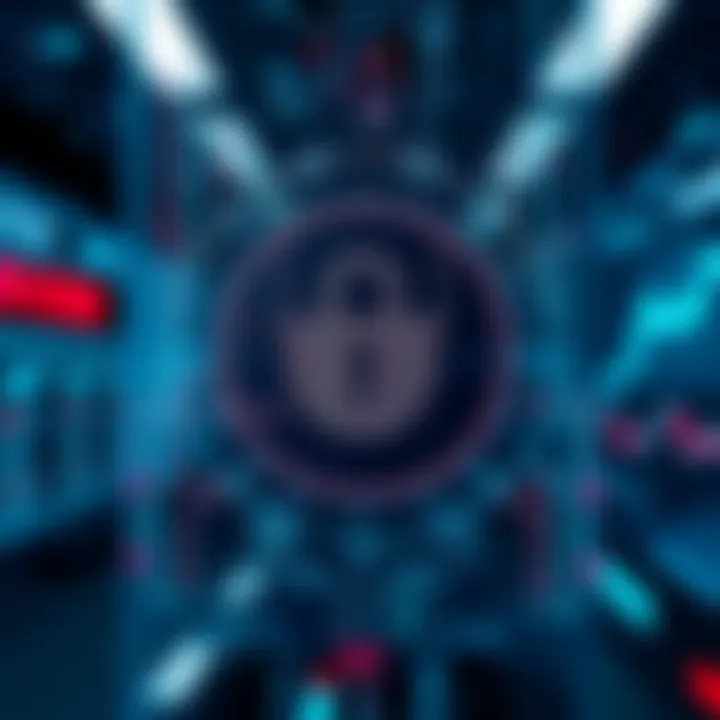 Secure digital environment symbolizing protection of online financial transactions