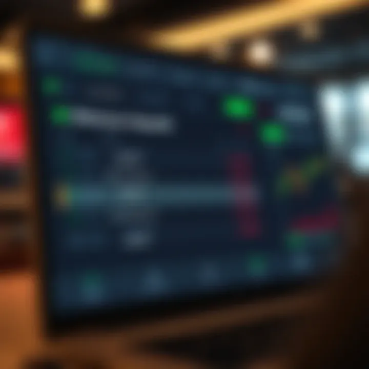 Interface showing minimum deposit options on a financial trading platform