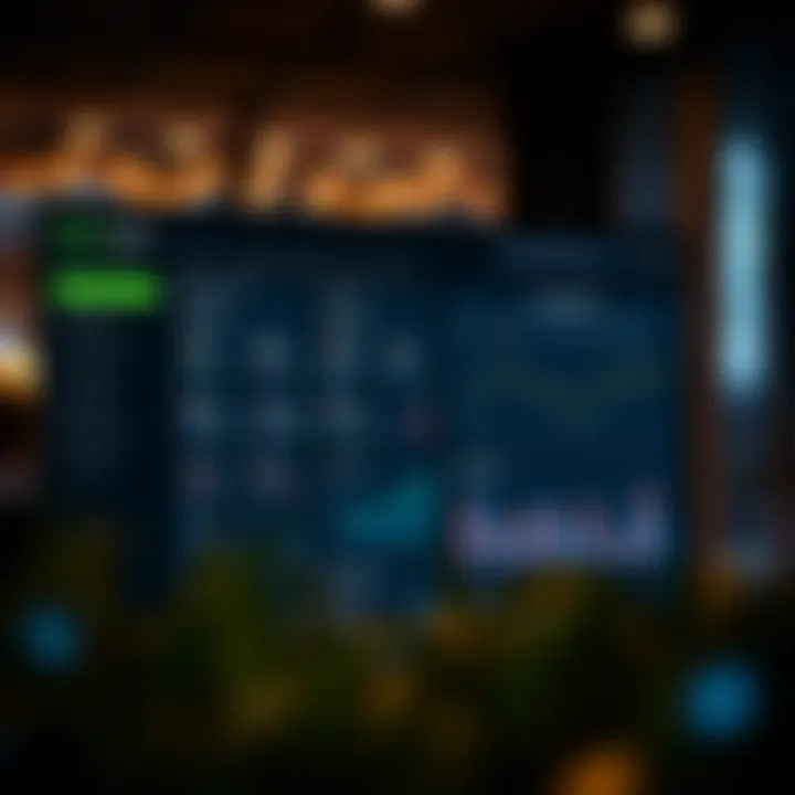 Dashboard of Pocket Corretora platform showing investment options and portfolio overview