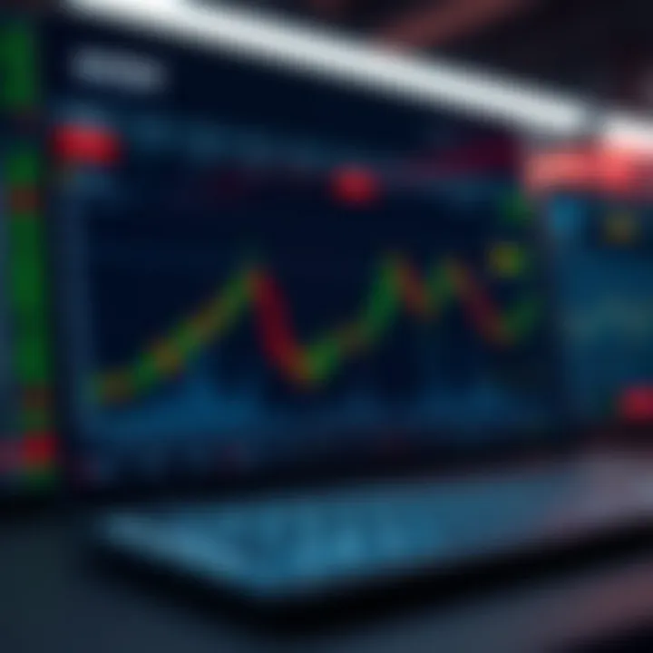 User interface of Pocket Option platform showing various trading tools and market indicators