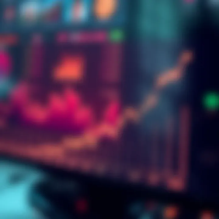 Graph illustrating Polkadot market trends and blockchain technology impact