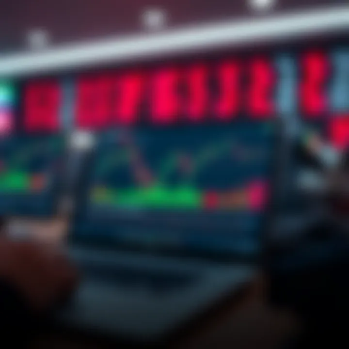 Visual representation of practical solutions to restore access to an online trading platform