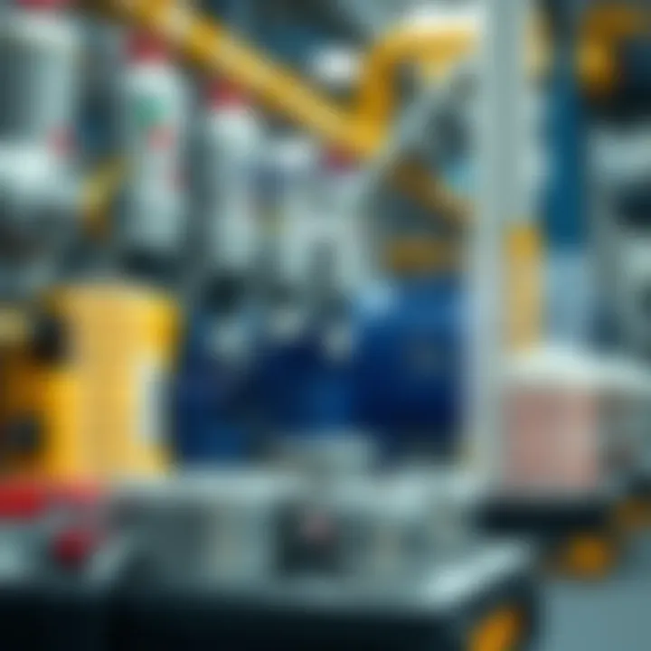 Chart showing diverse industrial applications and benefits of Quitex