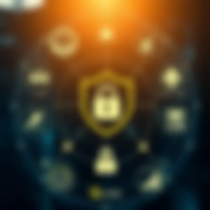 Illustration of security features and regulatory compliance symbols associated with Quoex exchange