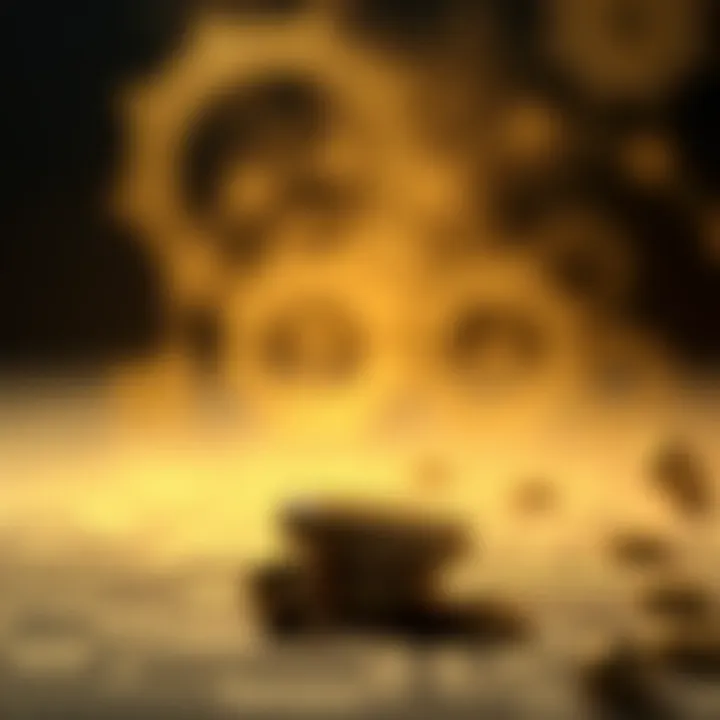 Visual representation of technical and cultural interpretations linked to Quoptex within modern contexts