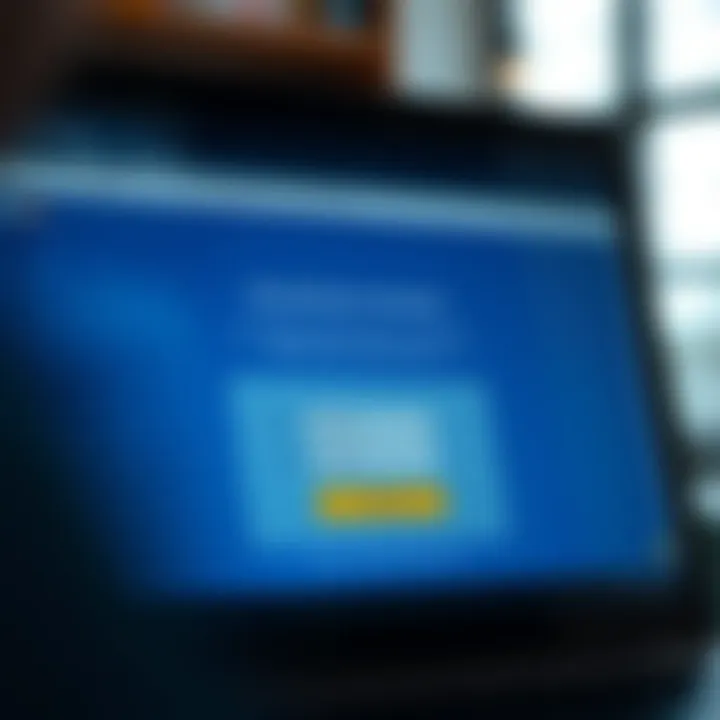 Forgotten password recovery options displayed on Quotex login screen