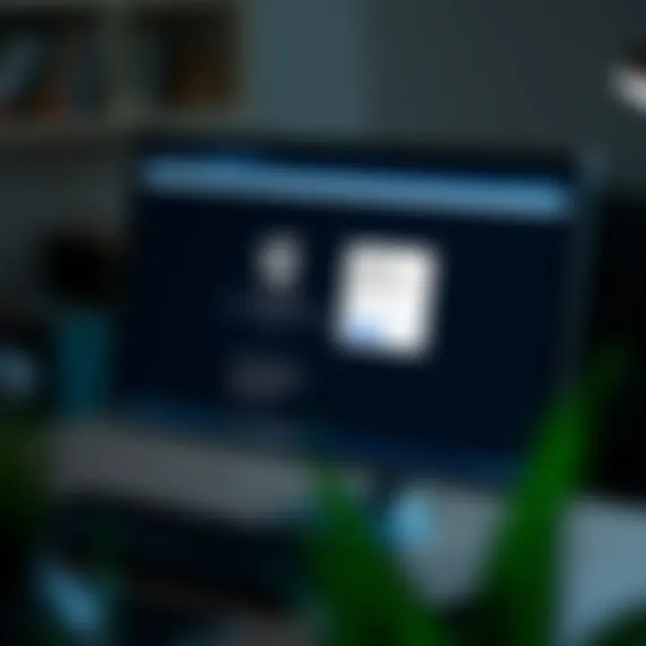 Computer screen displaying Quotex application download page with installation instructions