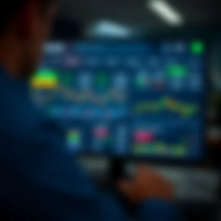 Dashboard screen showing various trading options and account overview after successful login on Quotex