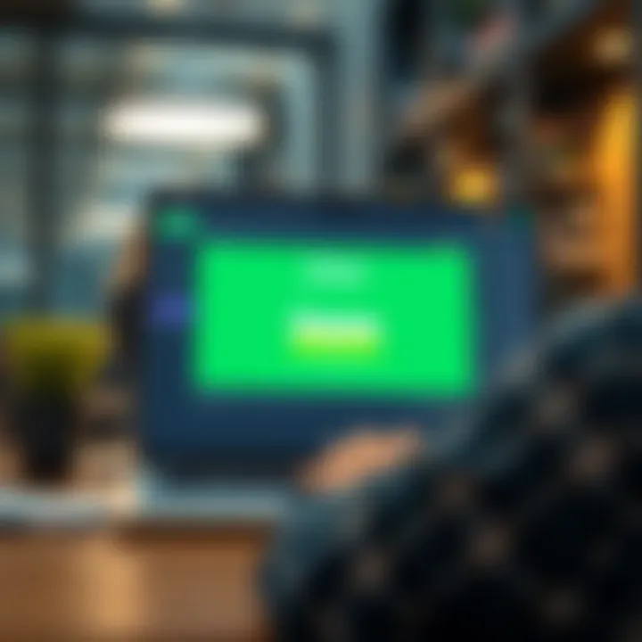 Screenshot showing the demo login interface of Quotex trading platform