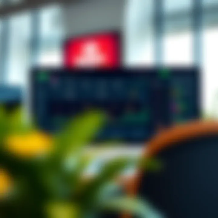 Dashboard view of quotex.com online trading platform showing various asset options and trading tools