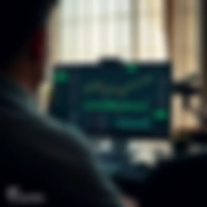 Screenshot of Quotex trading platform dashboard with charts and investment options