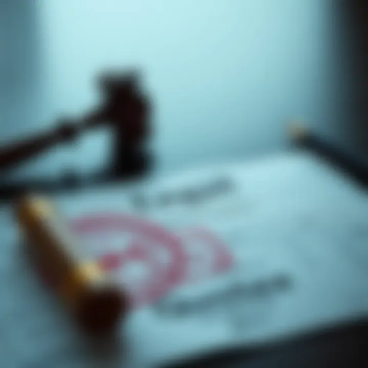 Legal documents and regulatory stamps representing platform compliance