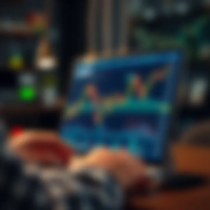 Illustration of safe trading practices and risk management on digital platform