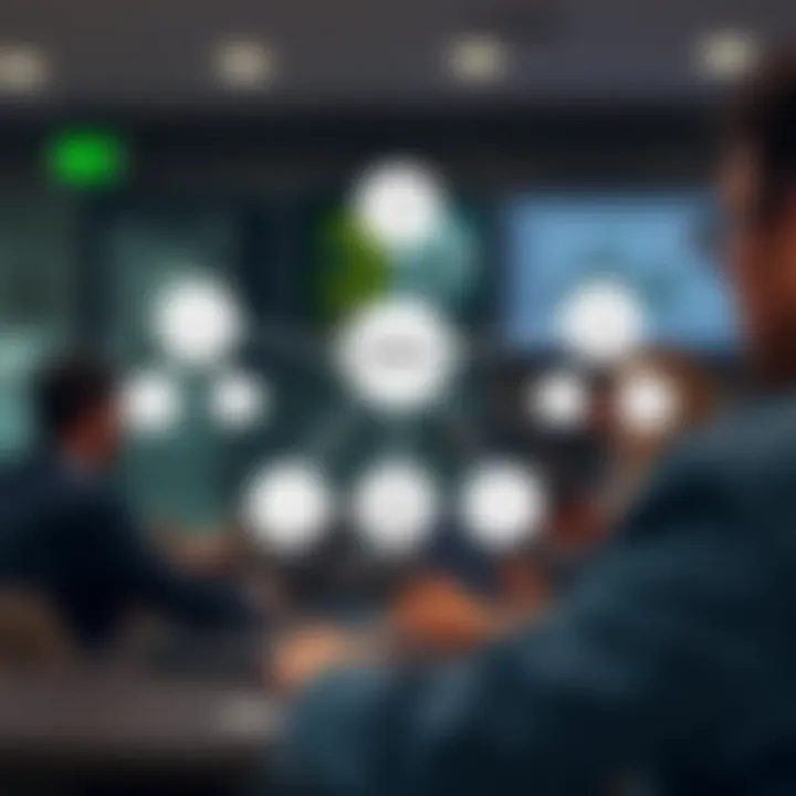 Referral Network and Commission Flow in Pocket Option Affiliate Program Diagram showing the referral network and commission flow of Pocket Option affiliate program