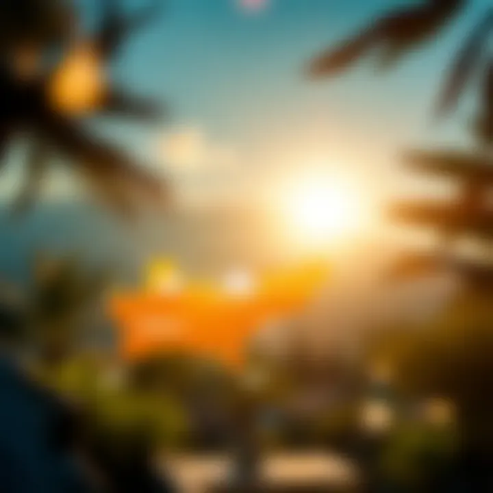 Weather forecast map showing temperature and solar radiation levels for Solana