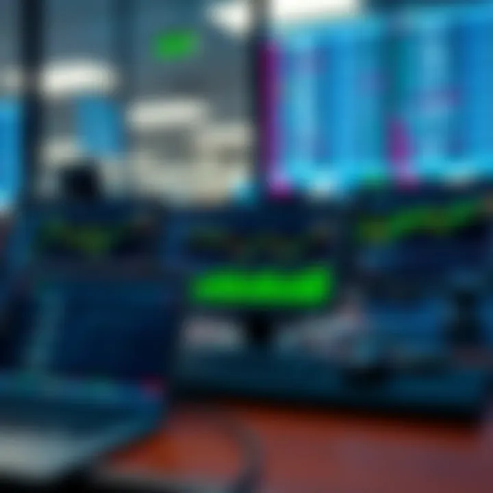 Overview of different types of trading platforms on digital devices