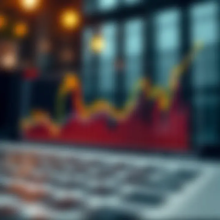 Graph illustrating the concept and components of synthetic indices in the financial market