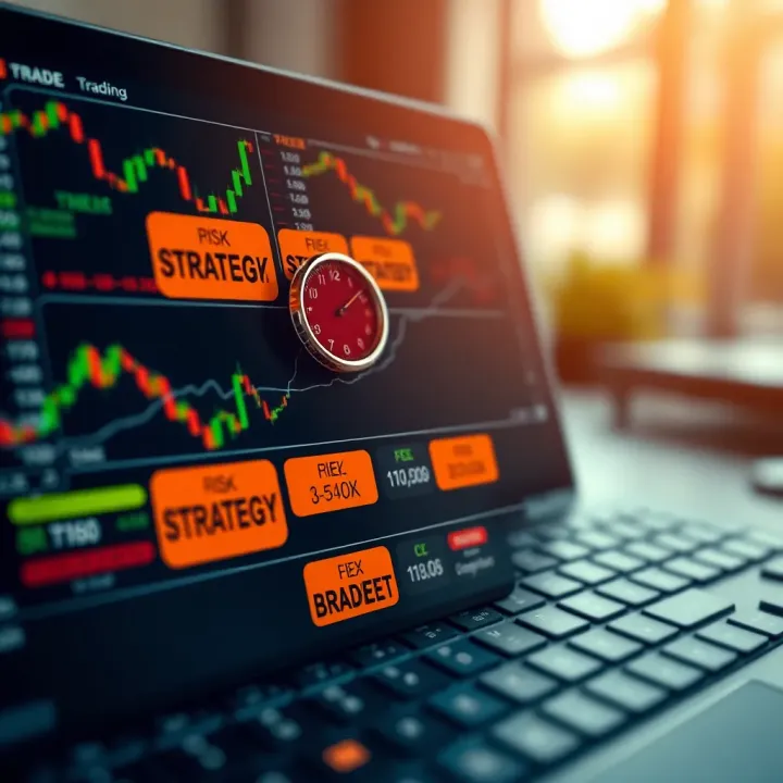 Diagram showing essential trading strategies and risk management techniques