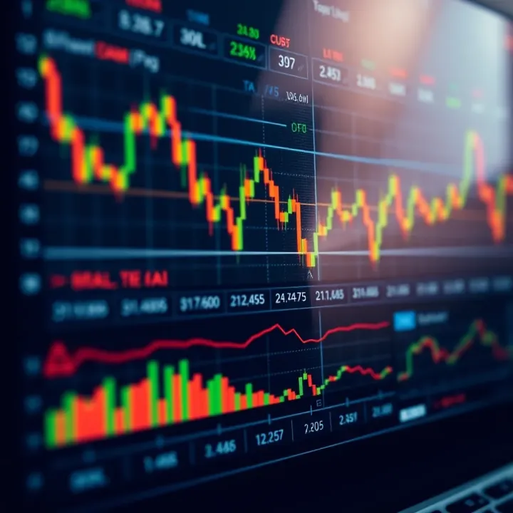 Screenshot of Forex trading platform interface showing market charts and currency pairs