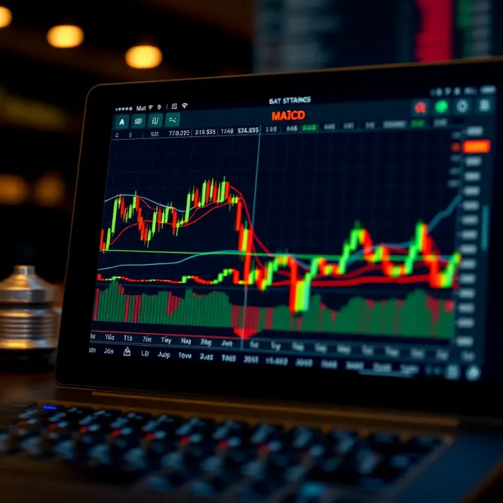 Graph illustrating customized MACD settings adapted to different assets for improved short-term trading signals