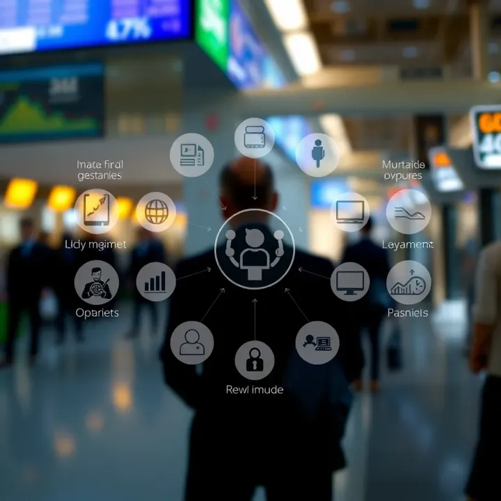Diagram illustrating key participants and interactions in the Forex market ecosystem
