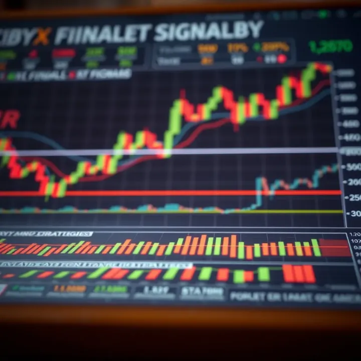 Chart illustrating the integration of Forex signals into trading strategy