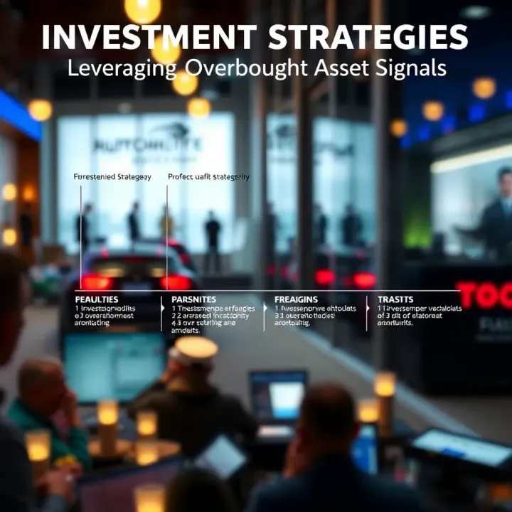 Diagram illustrating investment strategies based on recognizing overbought assets