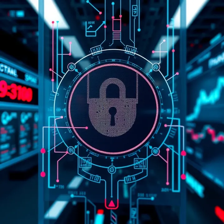 Secure digital environment symbolizing protection of online financial transactions