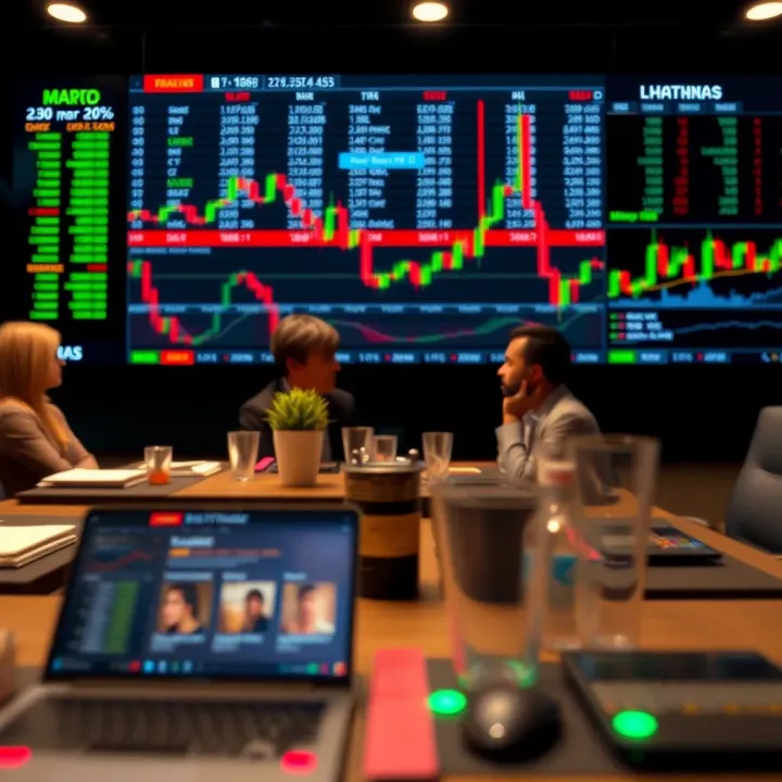 Visual representation of advantages and risks associated with proprietary Forex trading