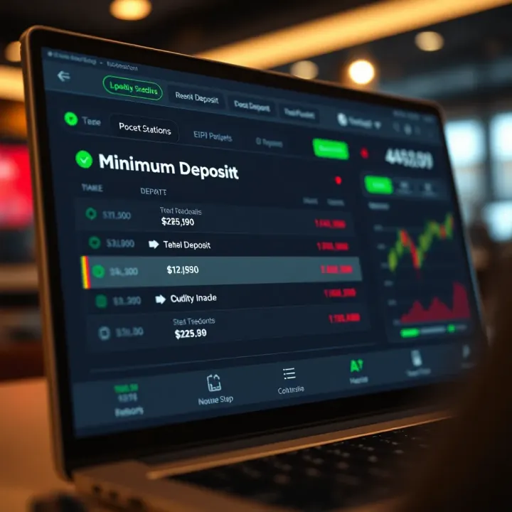 Depósito mínimo na Pocket Option: guia essencial