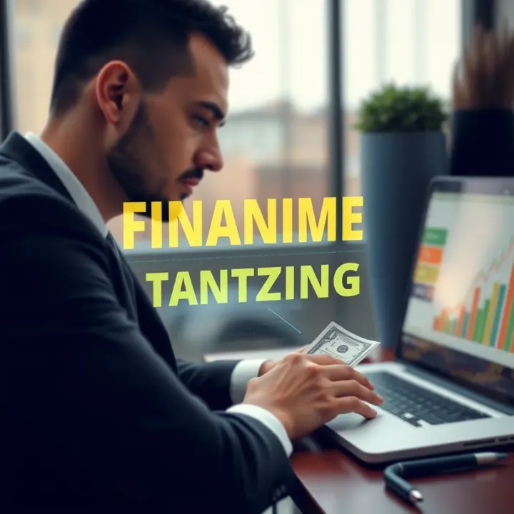 Graphic depicting emotional control and strategic thinking for financial success using NLP techniques