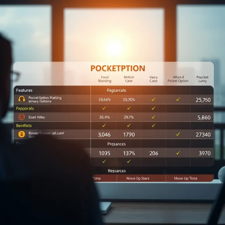 Comparison of Pocket Option with Other Binary Options Platforms Comparison chart highlighting features and benefits of Pocket Option against other binary options platforms