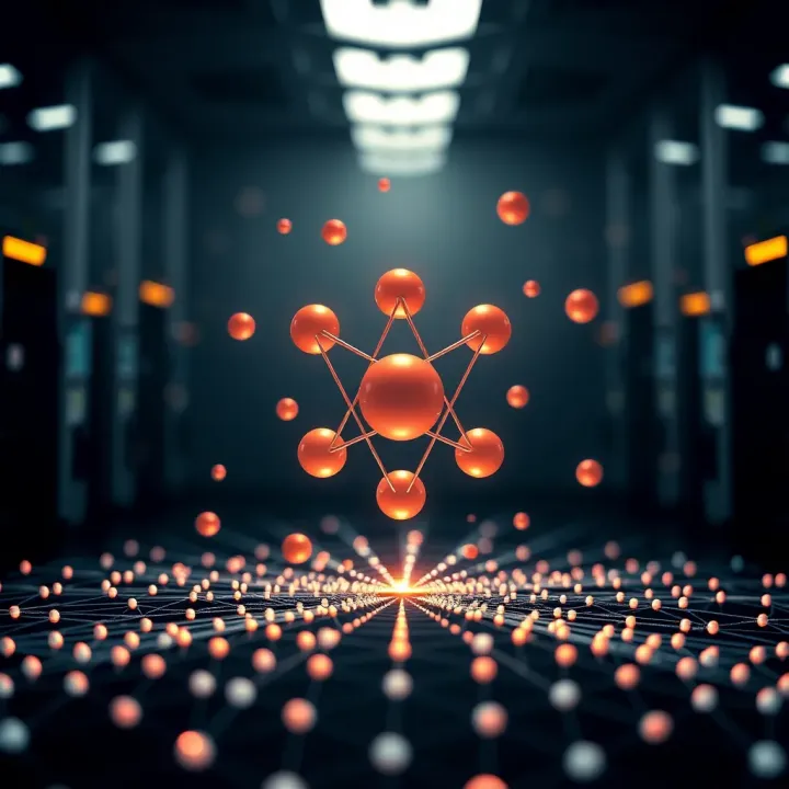 Visual representation of Polkadot network structure highlighting its scalability and interoperability